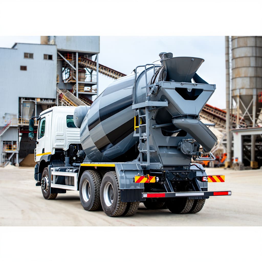 Ready mix concrete truck