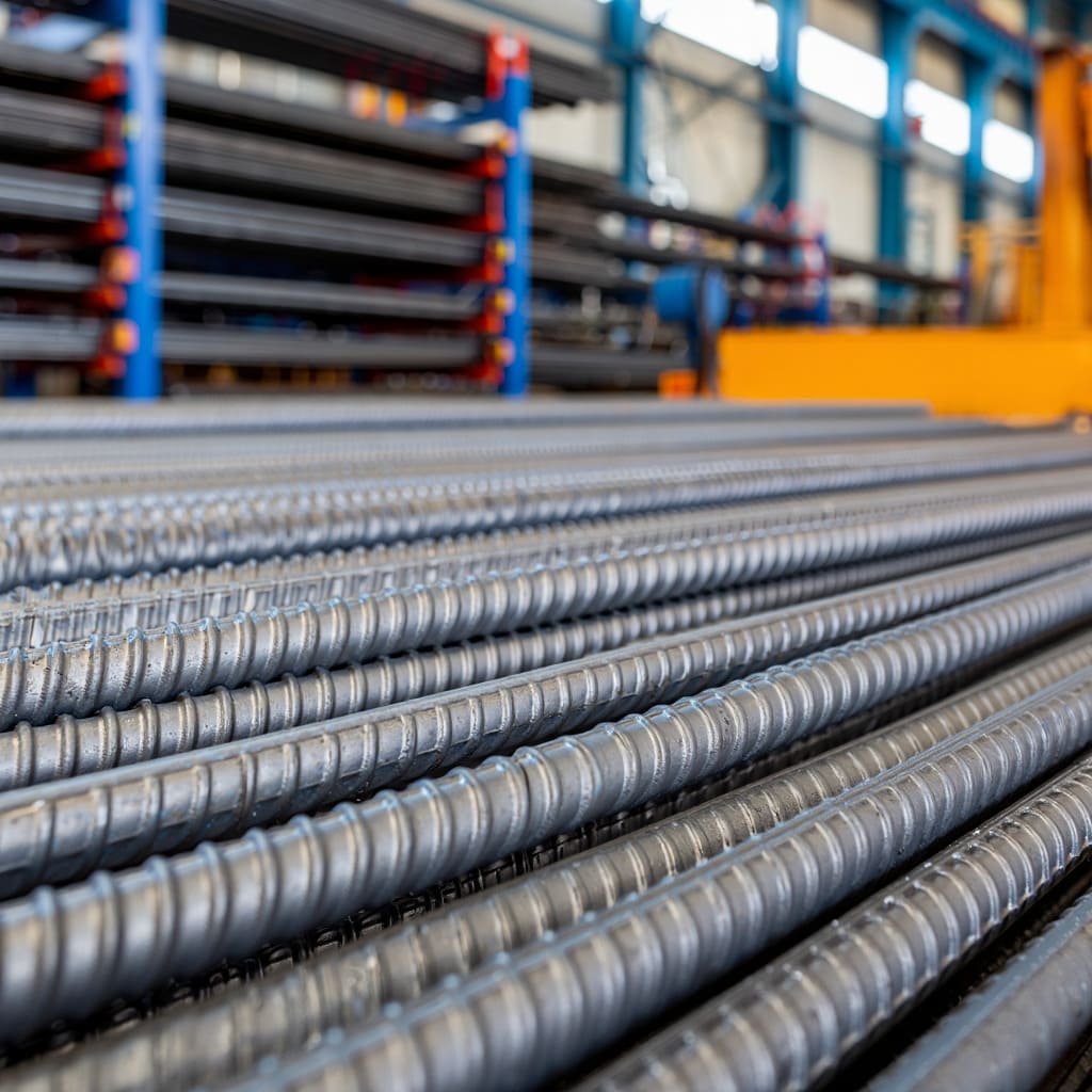 TMT steel bars