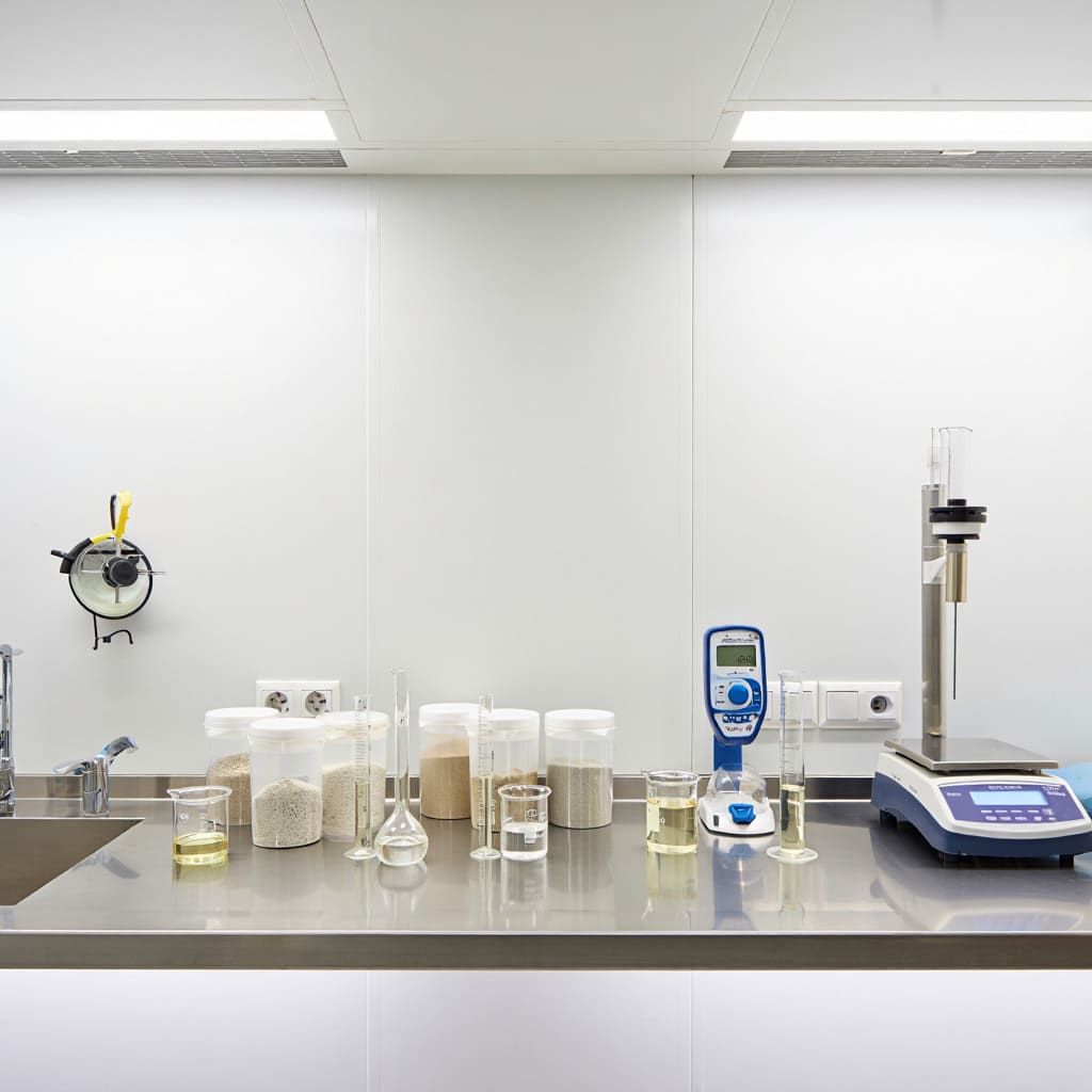 Concrete additives laboratory