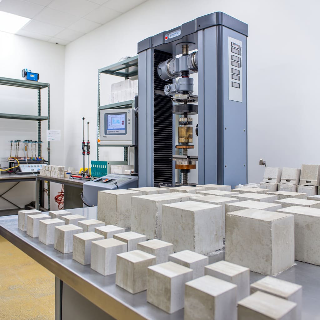 Concrete testing